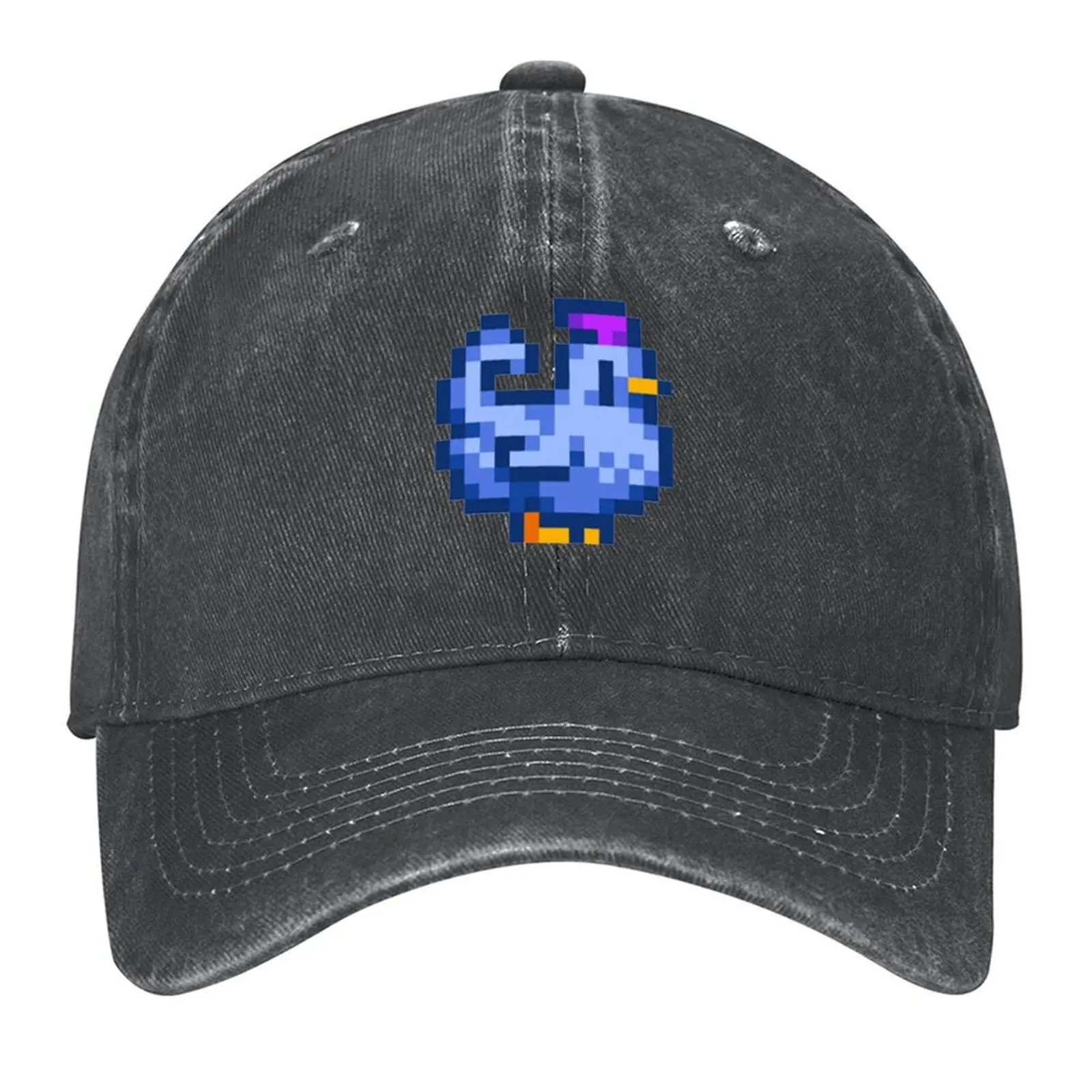 

Stardew Valley Blue Chicken Baseball Cap Military Cap Man Hat men Hood custom Hat Trucker Hats For Men Women's