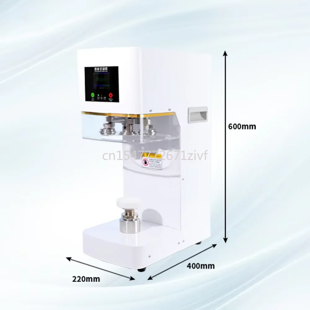 Automatic Can Sealer - Layered Beverage and Boba Milk Tea Non-Woven Sealing