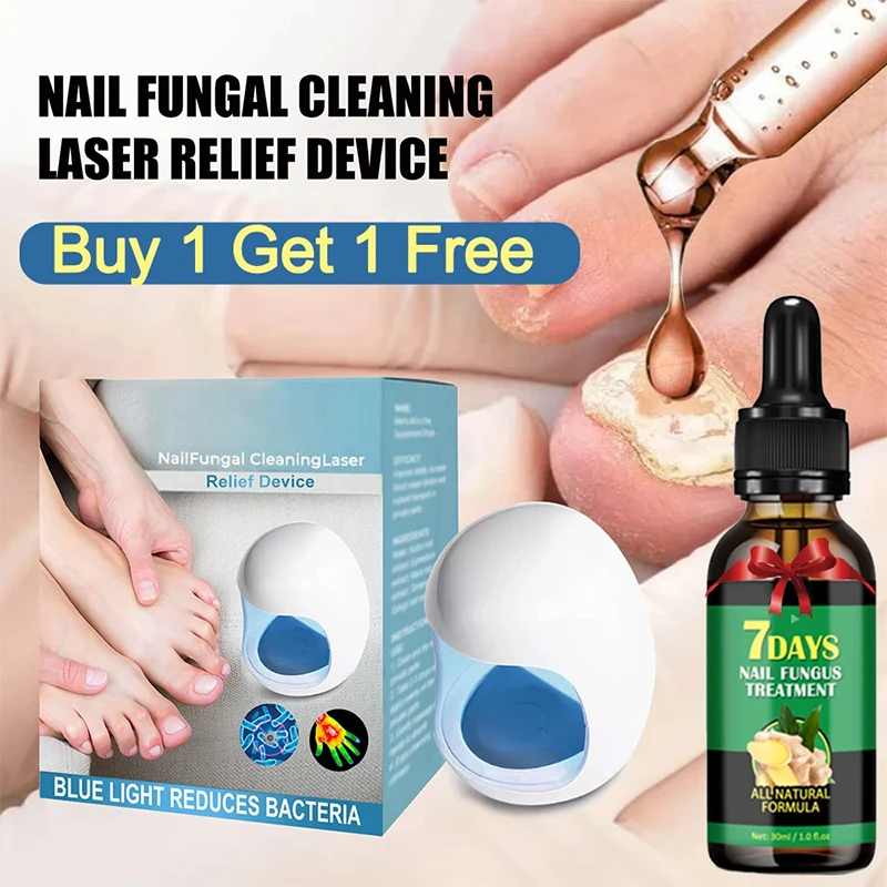 Fingernail Repair Device Fungus Laser Device Treatment Cold Therapy Onychomycosis Physical Therapy Professional Shining Nail