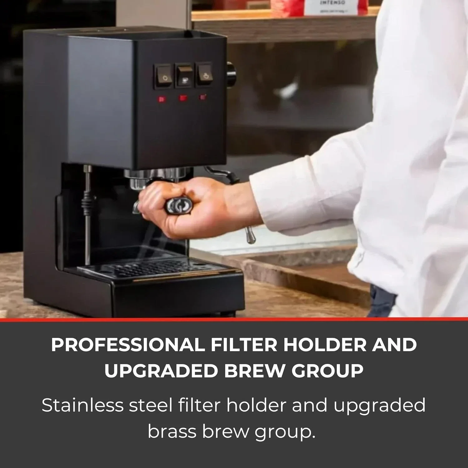 RI9380/49 Espresso Machine, Thunder Black, Small