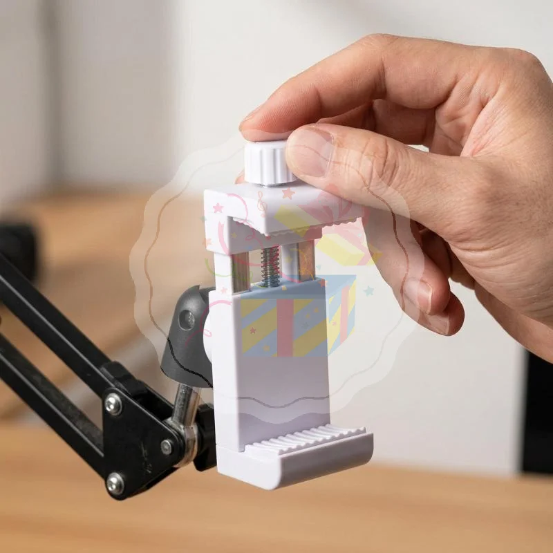 1/4 Screw Universal Baby Monitor Bed Bracket Flexible Clip Camera Holder for Home Infant Sleep Care