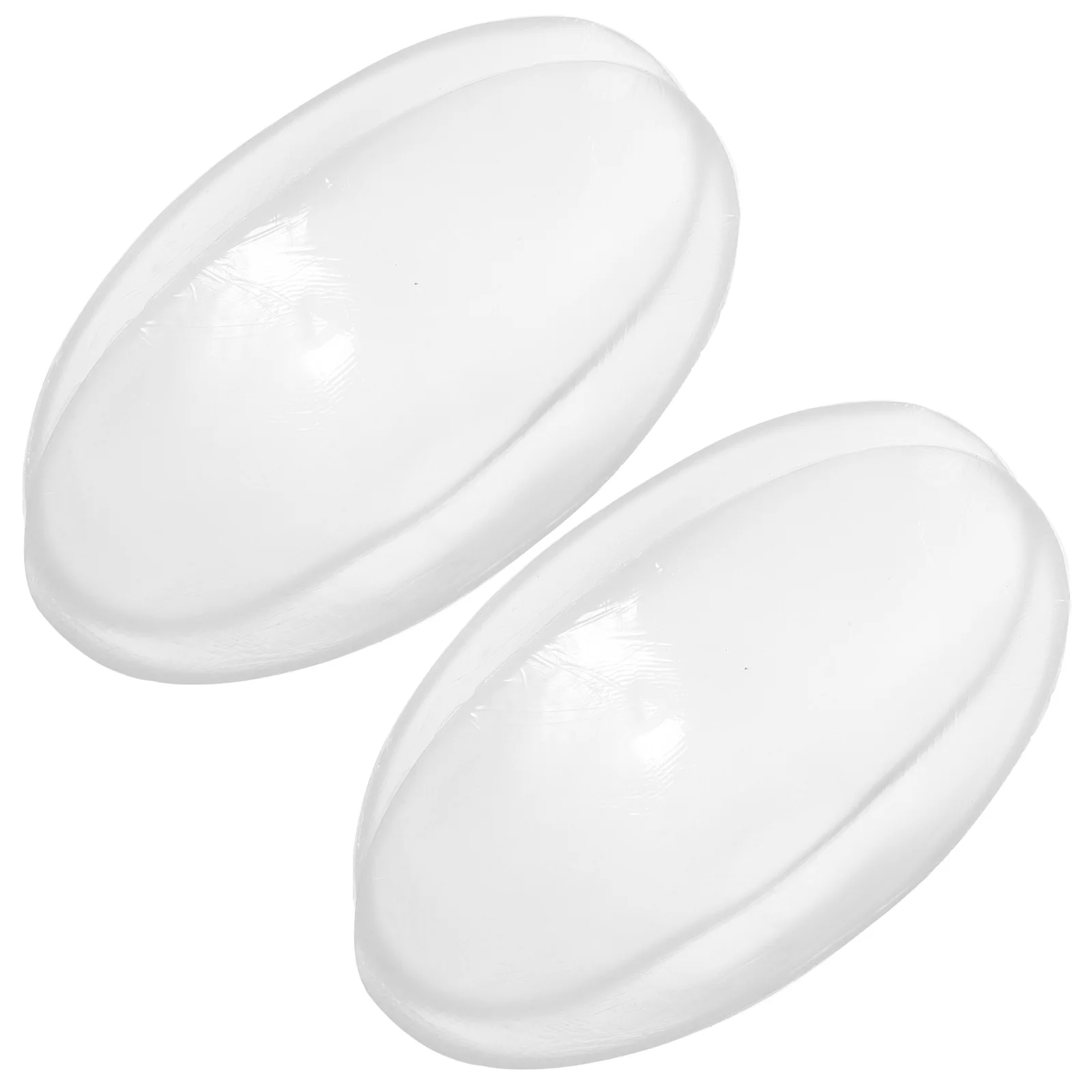 

2pcs Anti-Slip Shoulder Pads Women Adhesive Silicone Enhancer For Clothing Smooth Contour Shape Support Easy Wash Reusable