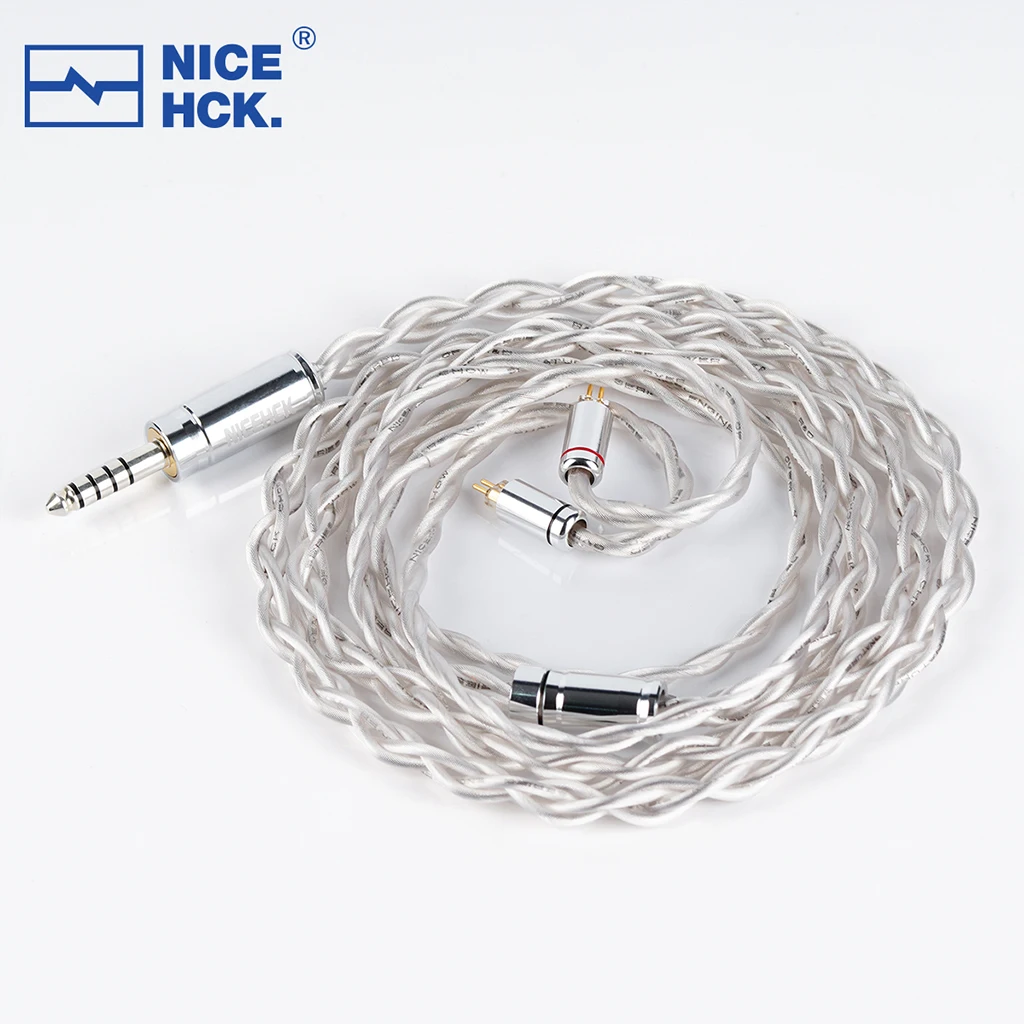 

NICEHCK EngrChow 7N Single Crystal Copper 2 Material Mixed Earphone Upgrade Cable EngineerSeries for NX8Ti HIMALAYA Daybreak IEM