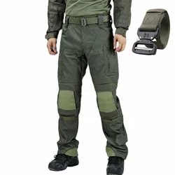 2025 New Tactical Army Outdoor Training Combat Special Training Fabric Durable and Durable Multi Pocket Knee Protection Pants