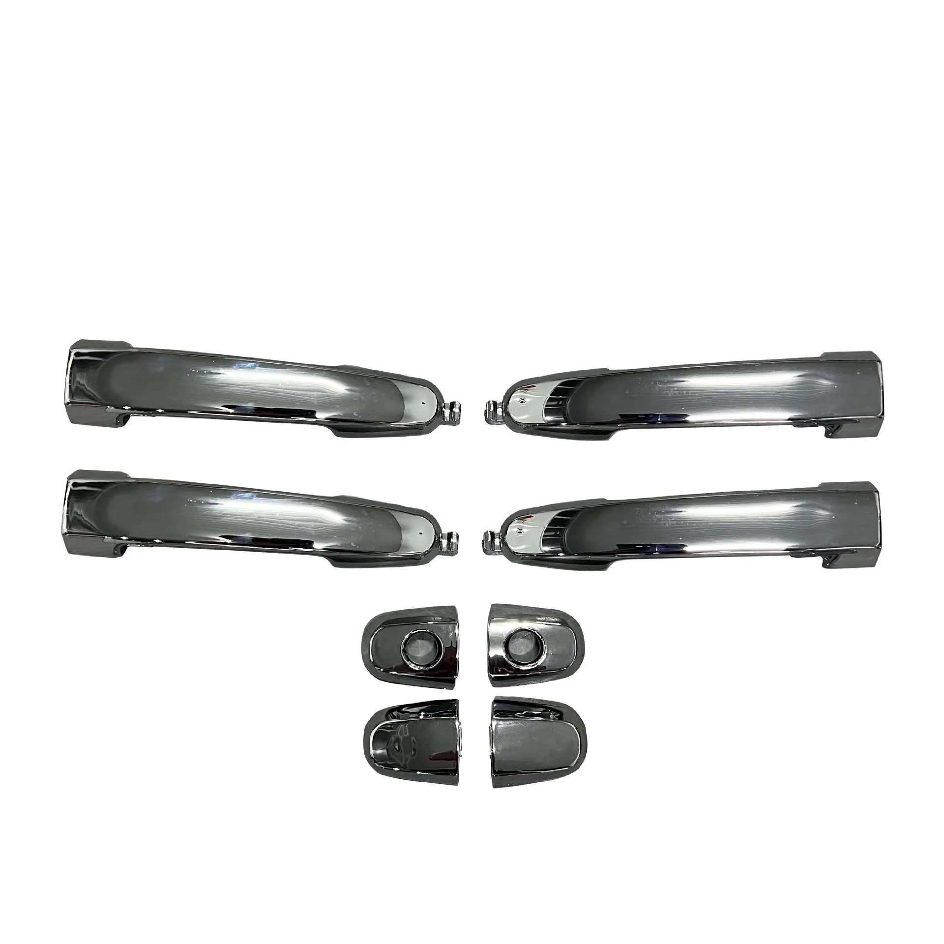 

one set of four car electroplate exterior door handles for Toyota HILUX VIGO 2012 2013 2014