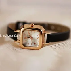 New Women Minimalist Mechanical Fashion Trend Quartz Watch Suitable for Girl