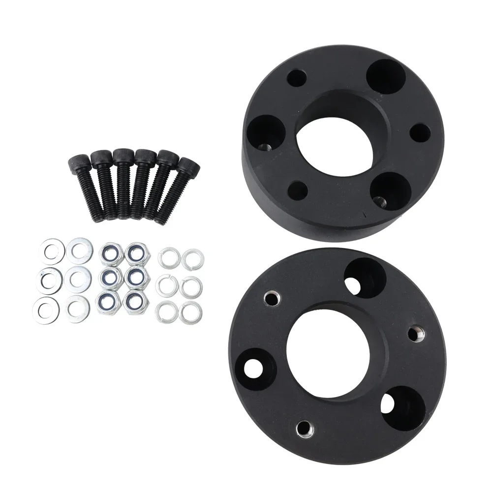 

For Dodge Ram 1500 Black Aluminum 2.5" Front + 2" Rear Full Lift Kit Leveling Kit Coil Spacers Strut Shocks Absorber Spring