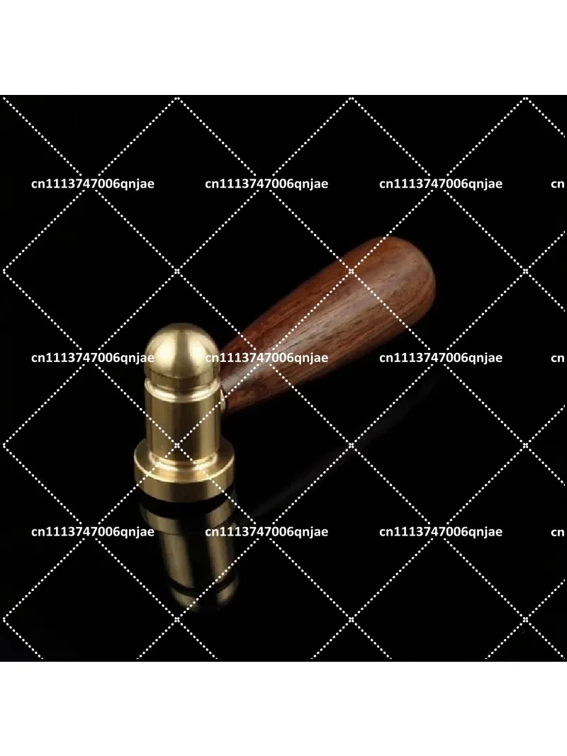Kawaii Mini Hammer CNC Machined Copper Stainless Steel Walnut Beech Handle 130g 118mm Japanese Style