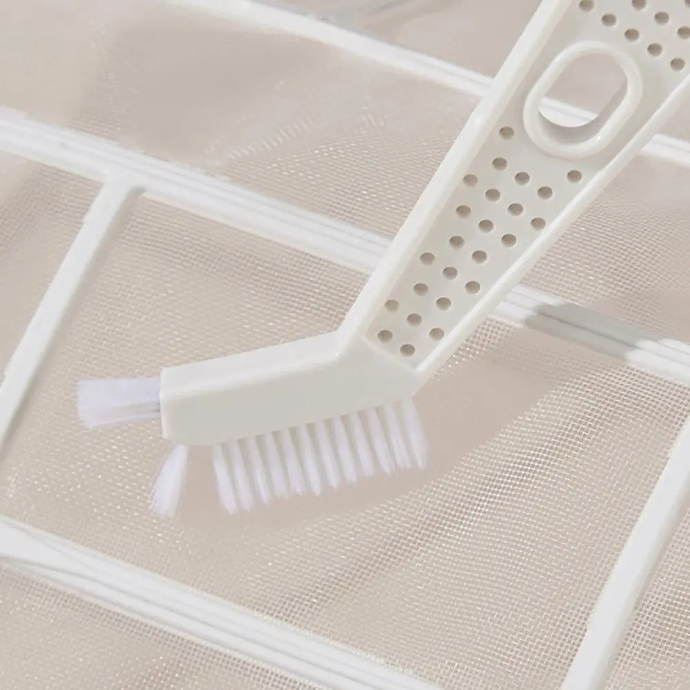 Portable Detail Brush for Vehicle Gap Dust Cleaner Brush with Microfiber Head Stiff Bristles Multi-purpose Duster Car for Car
