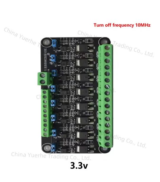 

8 Channel MOSFET Module Microcontroller PLC Amplification Field-effect Drive Tube Optocoupler Isolation PWM Control Light Switch
