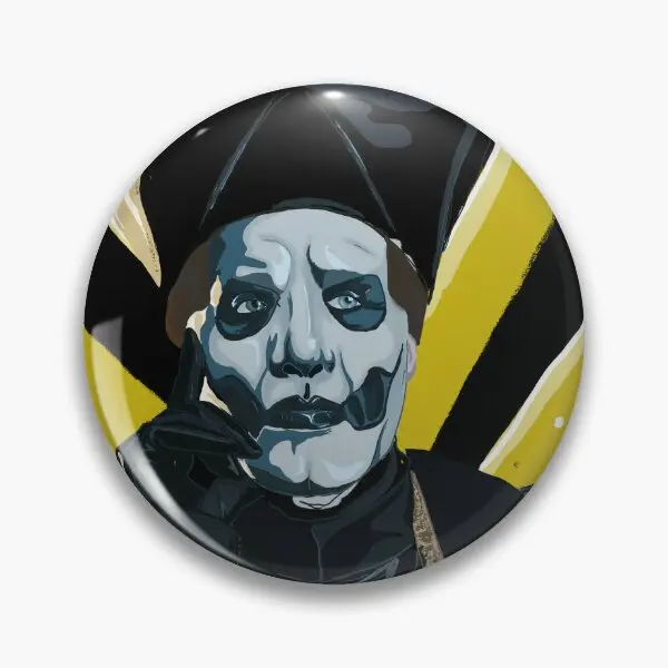 Papa Emeritus  Soft Button Pin Women Brooch Clothes Fashion Lover Lapel Pin Funny Cartoon Creative Hat Collar Cute Metal Decor