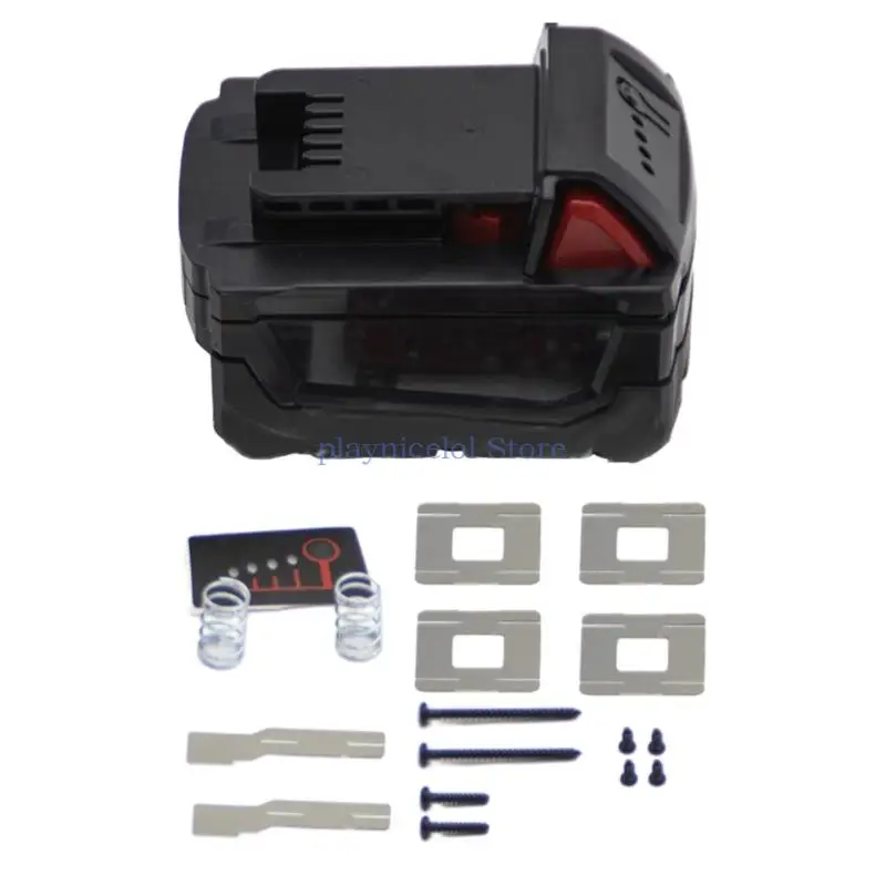 เปลี่ยนแบตเตอรี่ที่อยู่อาศัยชุด DIY ยาวนานใช้แบตเตอรี่ลิเธียมกรณีไม่มีแบตเตอรี่สำหรับ M 12 M 18 ซ่อม E8BA