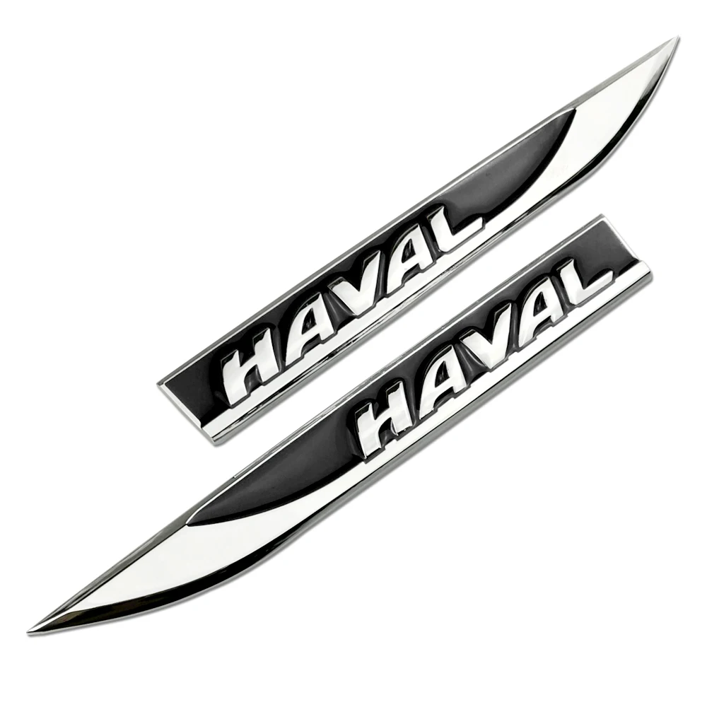 Auto Badge Decoration For Haval Sticker Great Wall H1 H2 H3 H5 SUV Tabanca Sport M2 M4 H6 Car Accessories Metal Decal Emblem