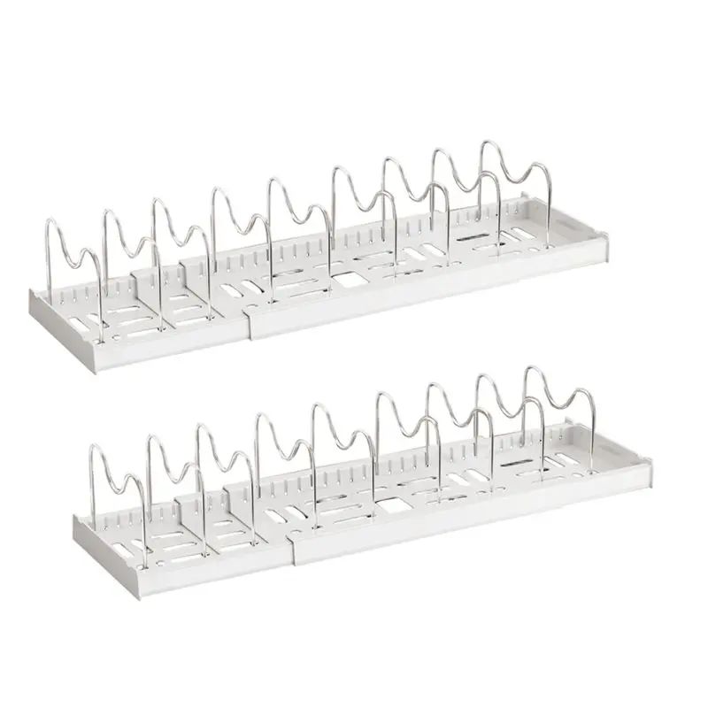 ALIM-Pots And Pans Organizer 2 Pack Under Cabinet, 22