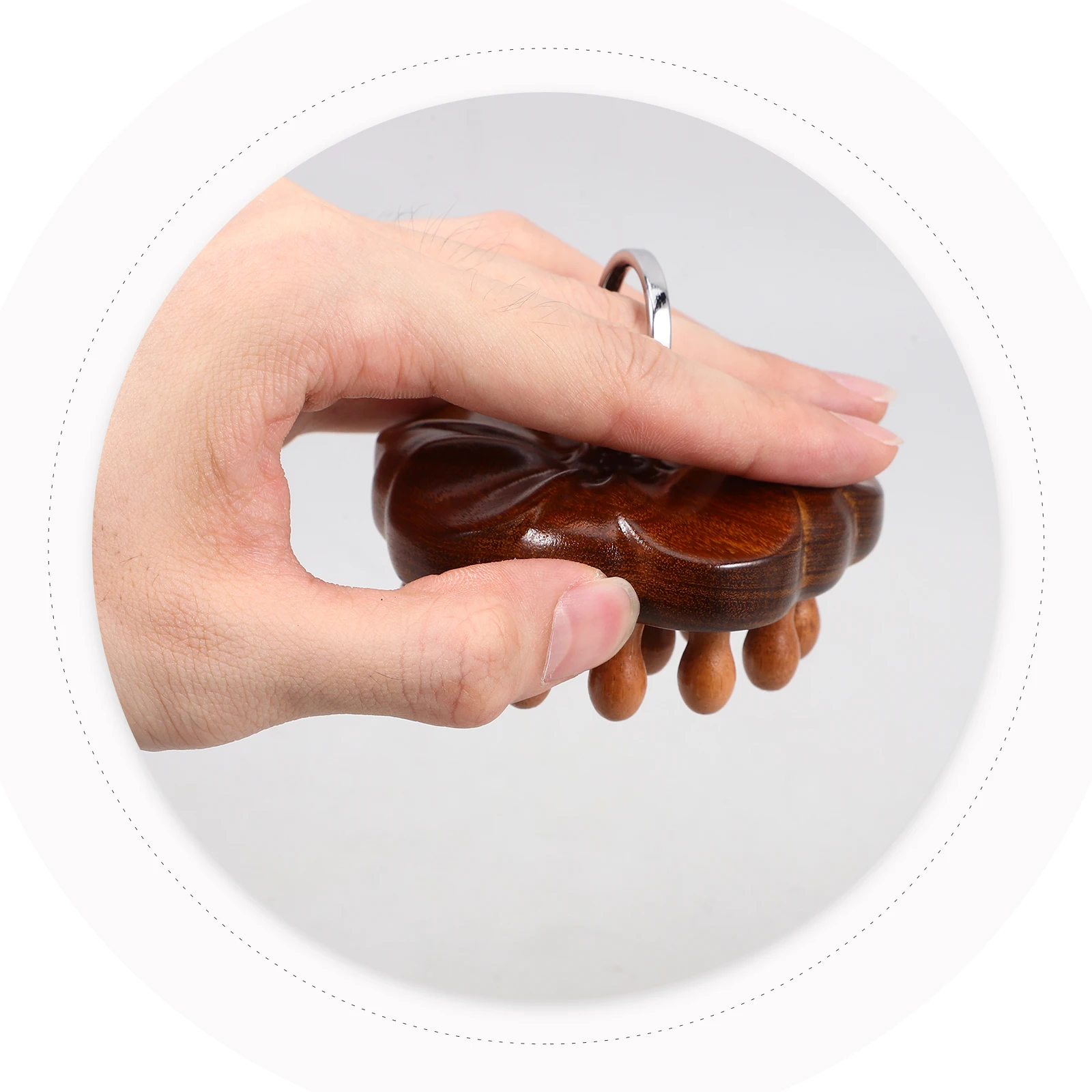 

Wooden Wide Tooth Comb Massage Comb Sturdy No Static Scalp Massager Hair Detangler Tool for Curly Hair Scalp Massager