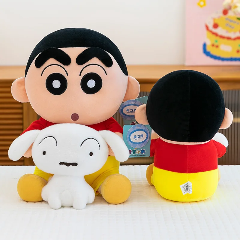 30CM Kawaii Crayon Shin-chan Pluszowe Zabawki Urocze Miękkie Wypchane Lalki Dekoracyjne do Pokoju Poduszka dla Dzieci Prezent na Urodziny Boże Narodzenie