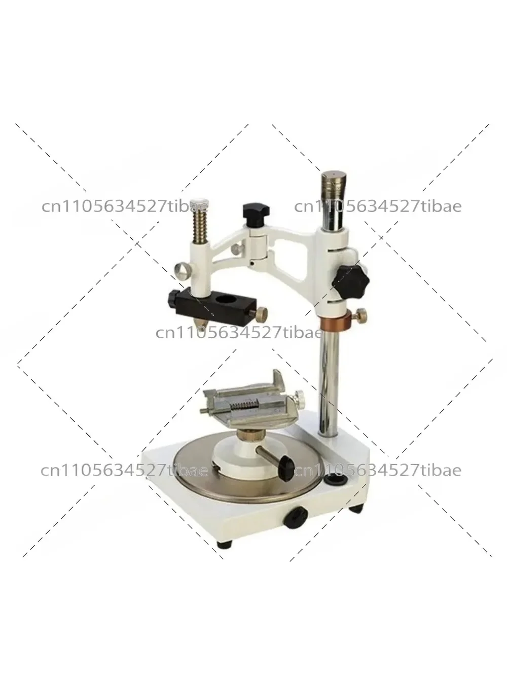 Paralleolometro JT-09 Per Laboratorio Odontotecnico, Base Quadrata, Visualizzatore, Nuovo Con 7 Punte-image