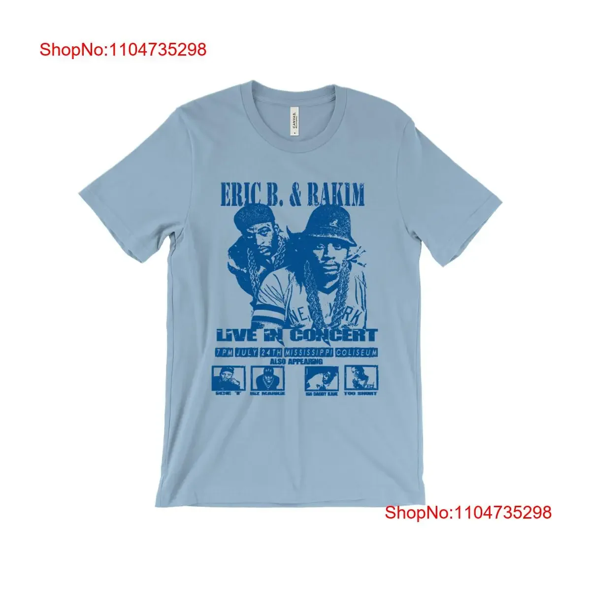 Eric B Rakim Tour футболка классическая Old School хип-хоп концерт Biz Markie винтажная стираная мужская слегка дышащая повседневная мода