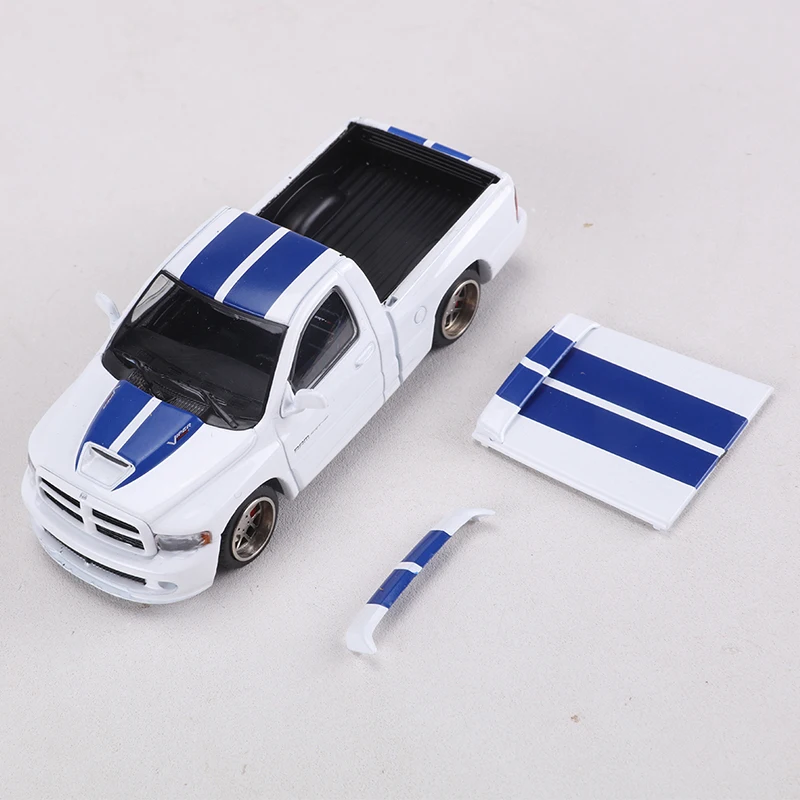 SHOOM 1:64 Dodge RAM SRT-10 Пикап Имитация литого под давлением сплава модель автомобиля игрушка
