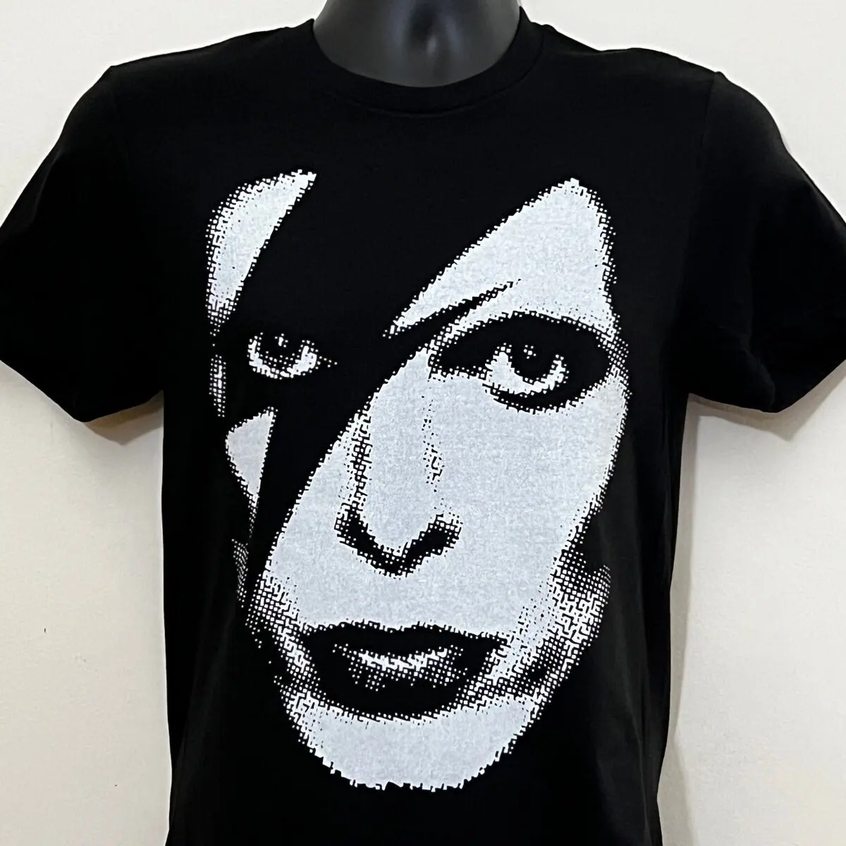Bowie - Retro 70s - Aladdin Sane - Ziggy Stardust Shirt Extra Large Print Round Neck T-Shirt