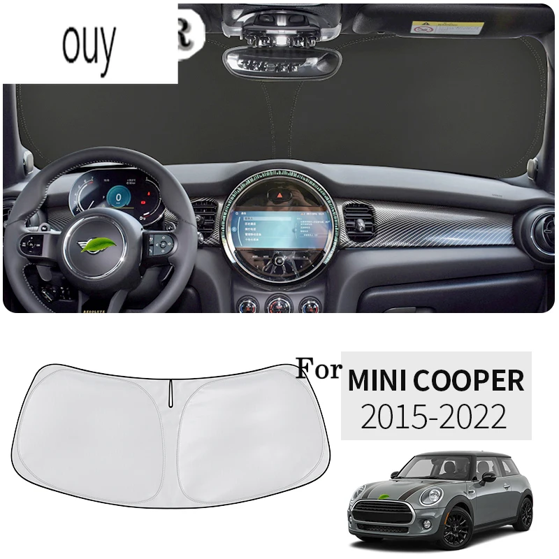 Sunshade Front Window Visor For BMW MINI Cooper F54 F55 F56 F57 F60 R56 Clubman Conutryman Countryman Nano-Insulat Windshield