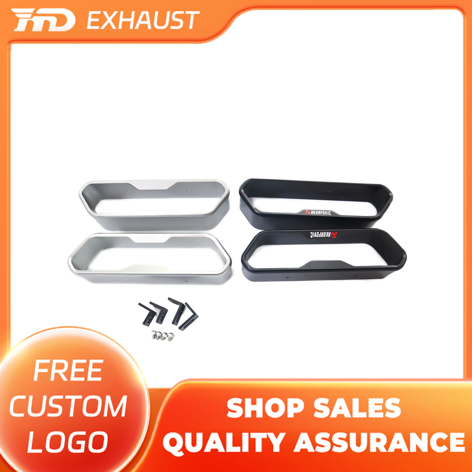 

HMD Exclusive Customization For Mercedes Benz G500 G63 Aluminum AK Square Tip Exhaust System Easy Install Car Parts