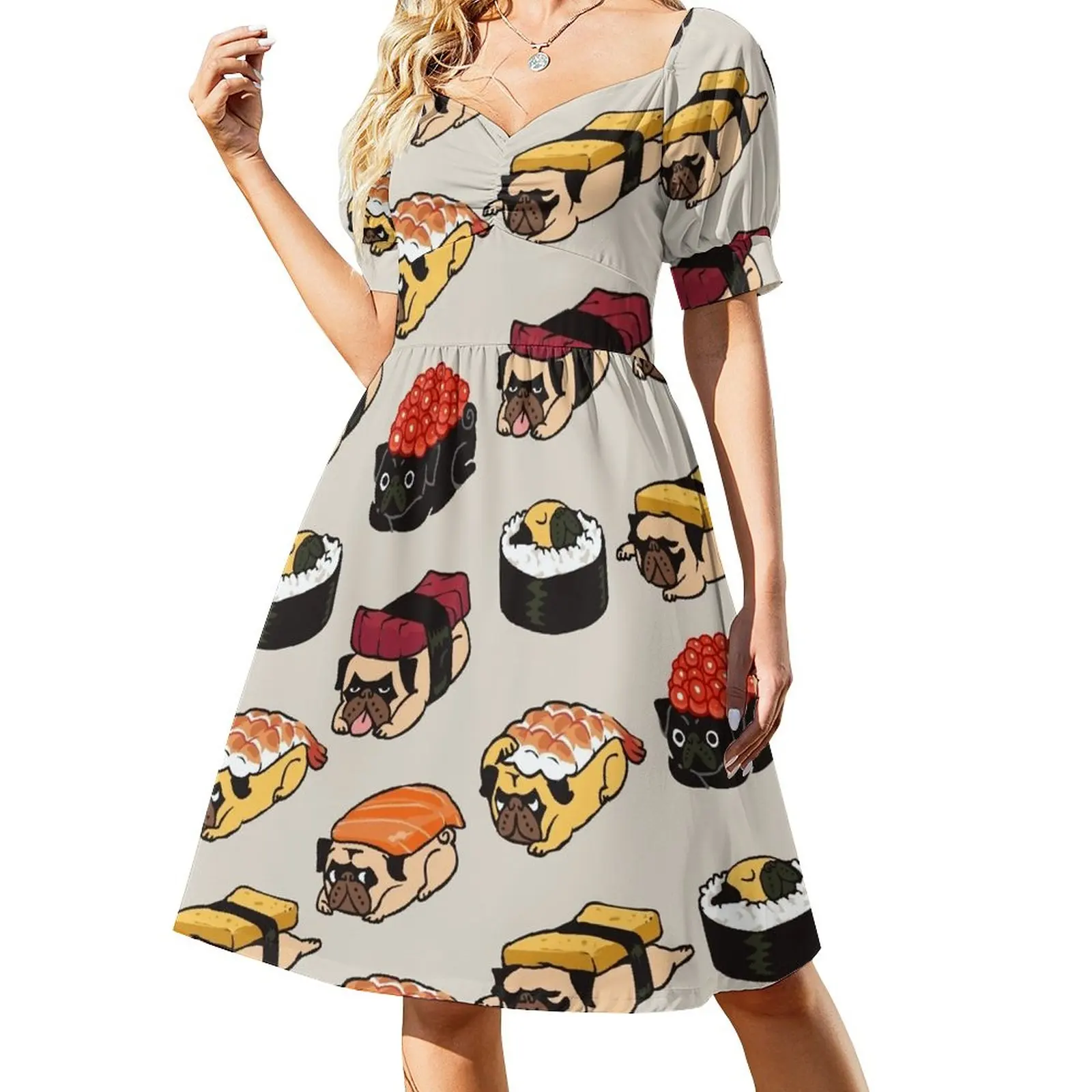 

Sushi Pug Sleeveless Dress clothes dresses summer woman 2023 Women's summer skirt women formal occasion dresses