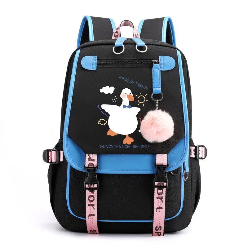 Unisex Large Capacity Waterproof Computer Backpack Multi-Pocket Wear-Resistant Student Commuting Bag Durable Stylish Versatile