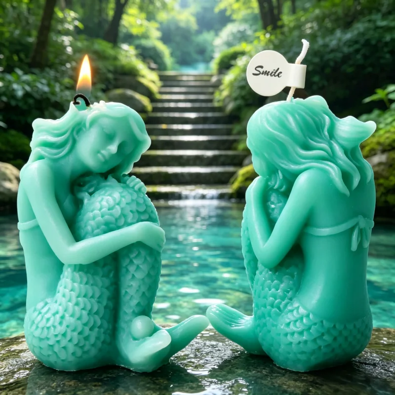 머메이드코어 3D 인어 캔들 실리콘 몰드, 고정밀 비늘 - Candle Wax Scale 리뷰 및 가격