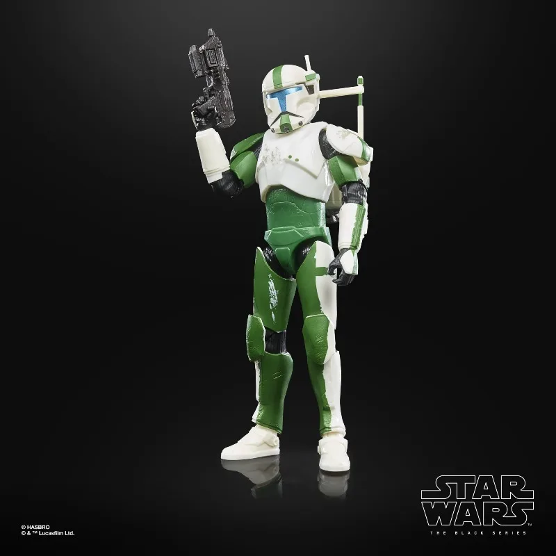Genuine Hasbro Star Wars The Black Series RC-1140 (Fixer) RC-1138 (Boss) Republic Commando 6" Action Figure Gaming Greats Model view 2