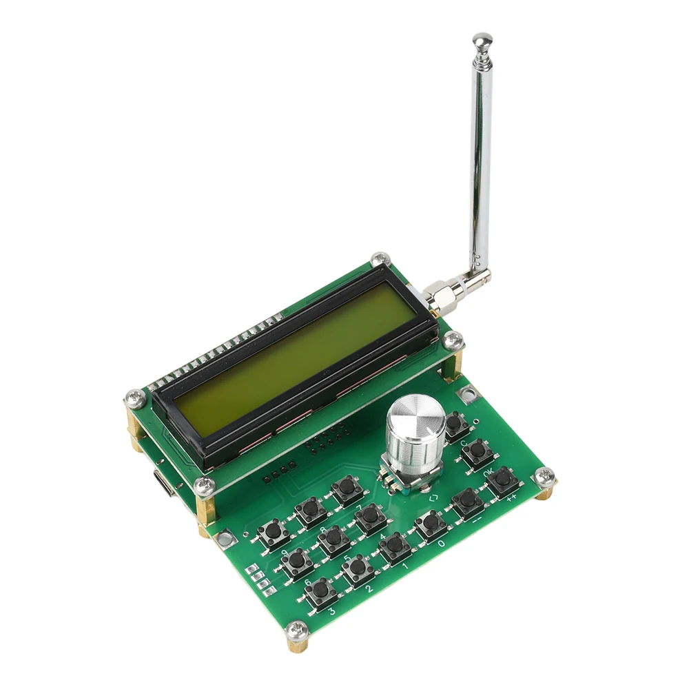 ADF4351 สัญญาณความถี่ตัวแปร Oscillator สัญญาณ 35MHz ถึง 4000MHz จอแสดงผล LCD แบบดิจิตอล DC 4.5 V-5.5 V Type-C