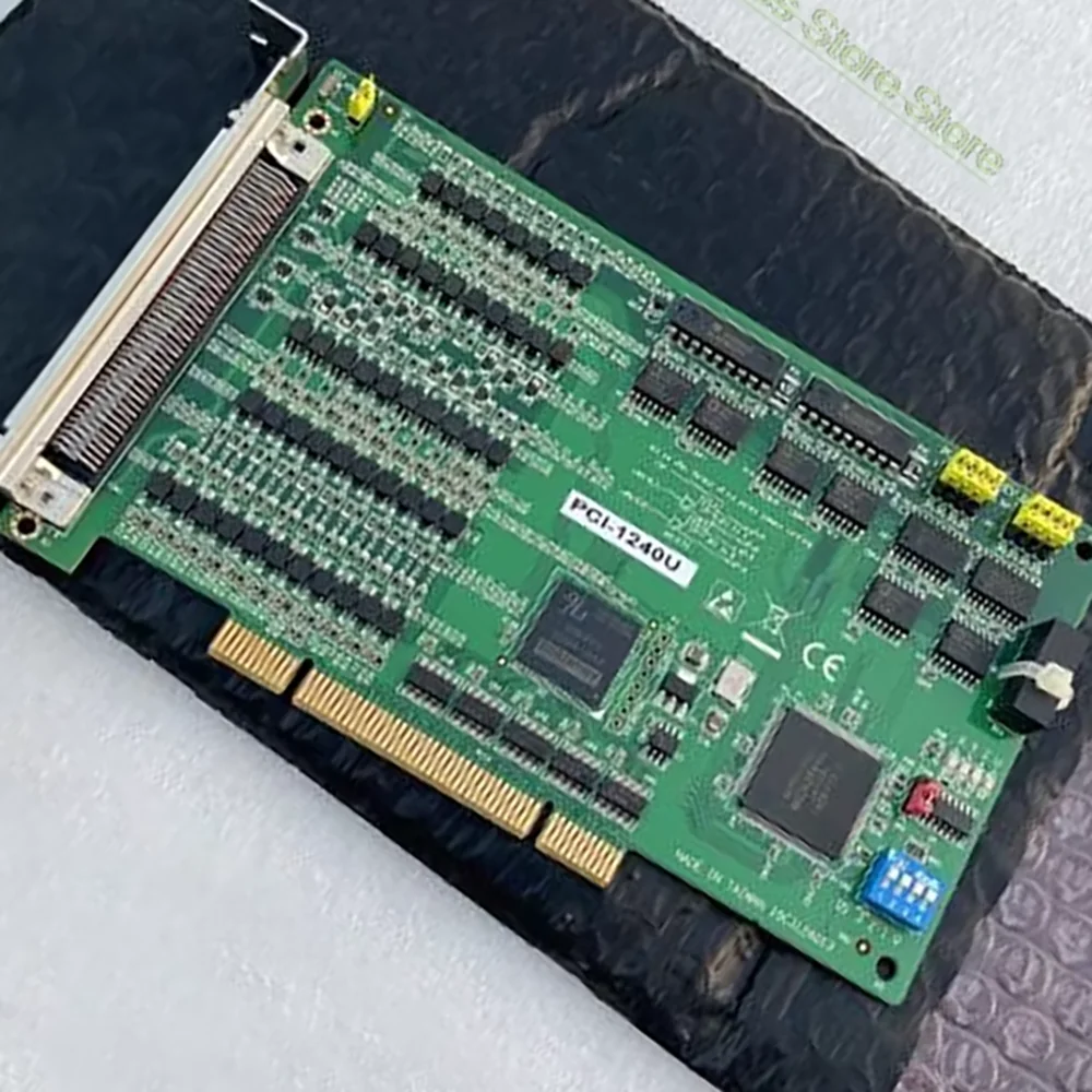 

Perfect job PCI-1240U REV.B2 4 Axis PCI Step/pulse Servo Motor Motion Control Card