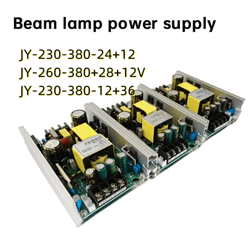 Excellent-Universal Power Supply For 7R LED Stage  Lights, Efficient Driver Ballast SMPS JY-230-380-12+36V