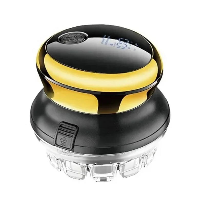 

Kemei моющийся набор для самостоятельной стрижки для мужчин, машинка для стрижки волос НЛО, электрический роторный триммер для стрижки волос для мужчин, перезаряжаемый