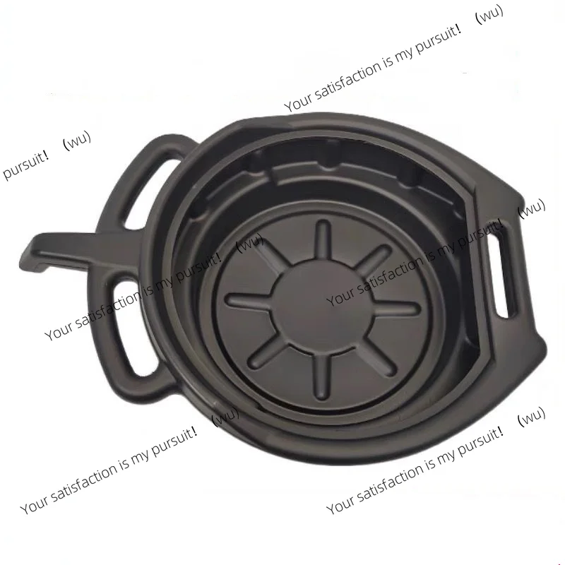 15L oil pan waste oil collection tank with handle for automotive repair, fuel fluid replacement, garage tools