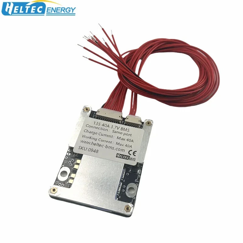 Heltecbms 10-16s bms 10S 11S 12S 13S 14S 30A 50A 80A BMS 16S LFP NMC BMS 24V 36V 48V pil yönetim sistemi