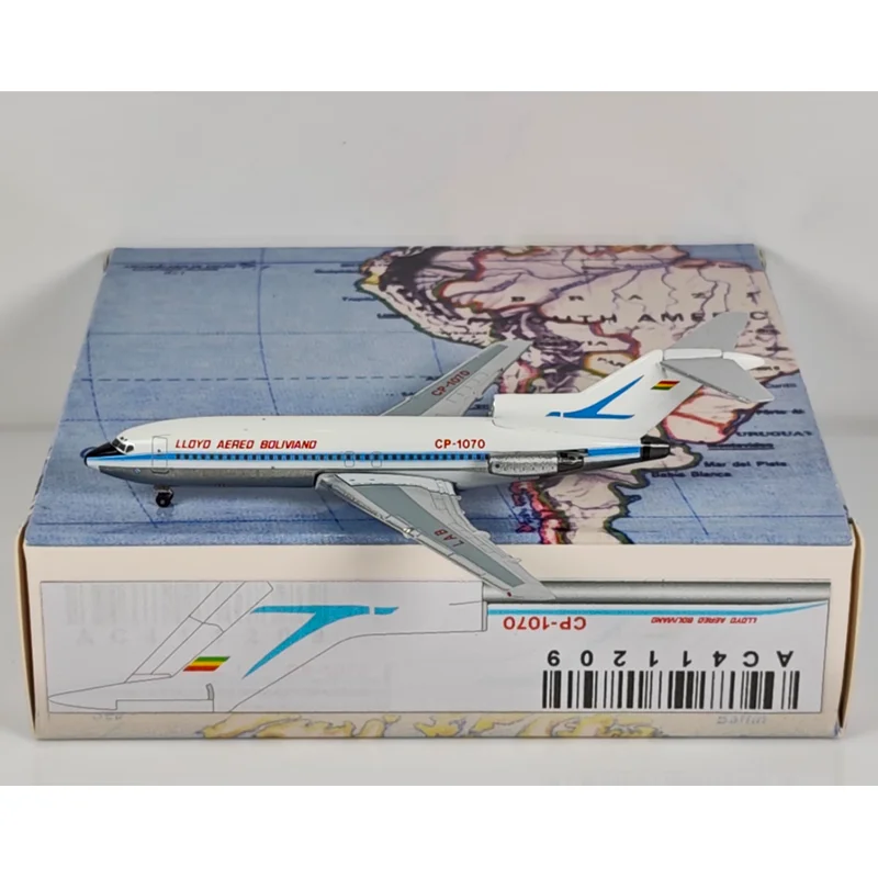 

AeroClassics, литой под давлением масштаб 1/400 Bolivian Airlines B727-100 CP-1070, коллекция моделей самолетов из сплава, декоративные украшения, игрушки
