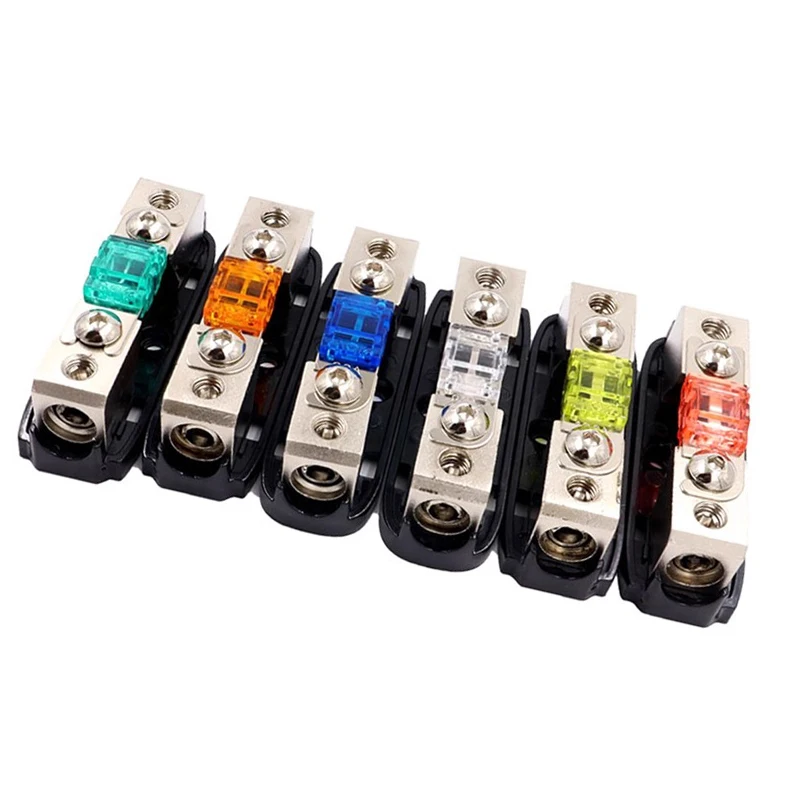 Car Audio Fuse 30A 40A 60A 80A 100A 150A Stereo Single Way Distribution Fuse Box