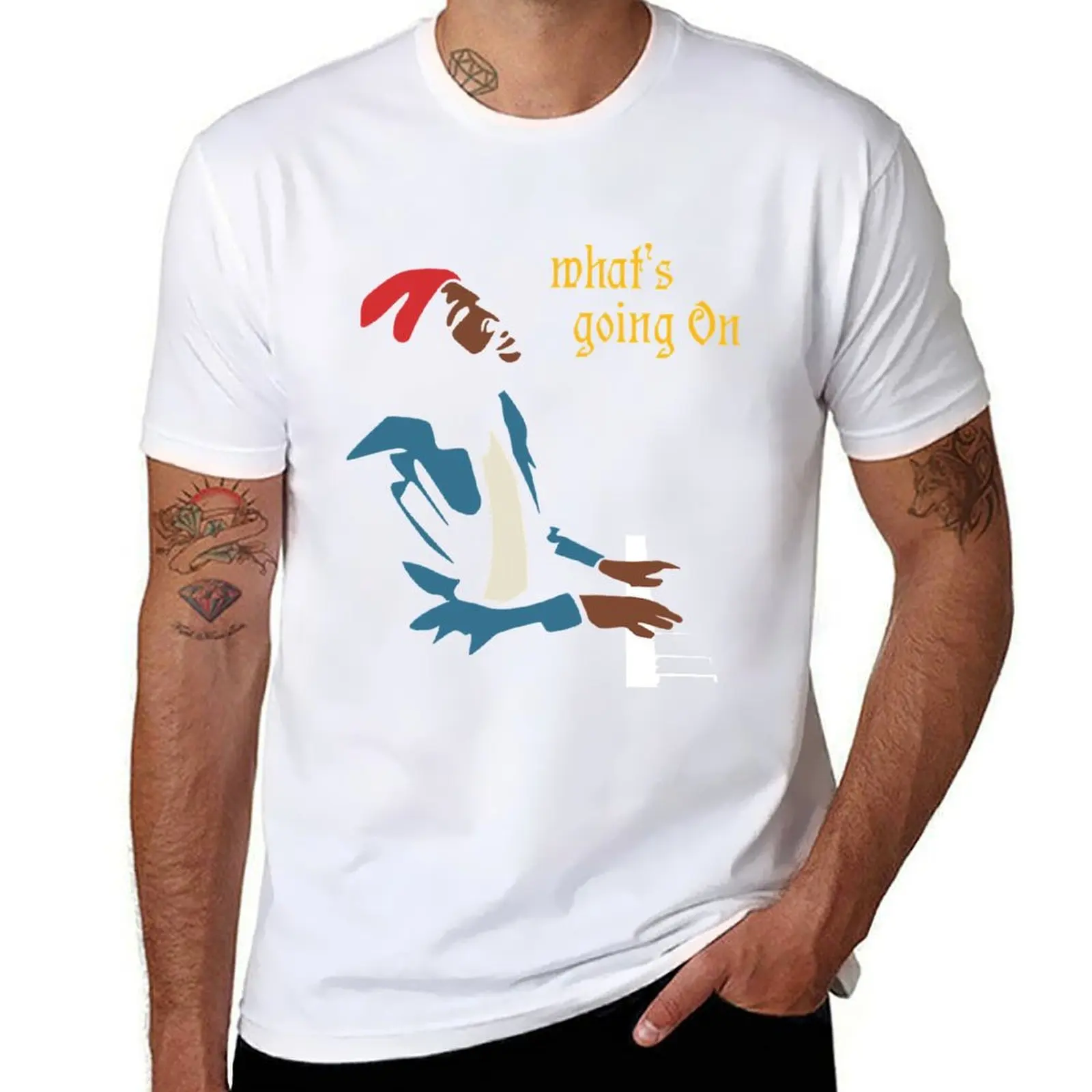 Mens Womens What's Going On Vintage Marvin Gaye Music Christmas T-Shirt essential t shirt anime t shirts oversize T-Shirt