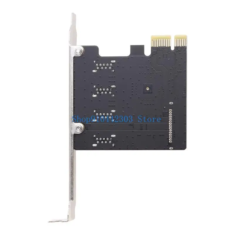 652F 5Gbps Low Profile 4 Ports PCI-E to USB HUB for Express Expansion Card Adapte