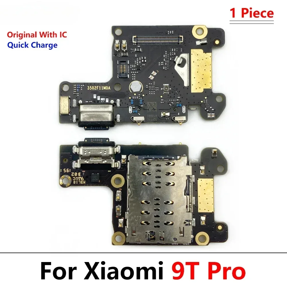 100% Ori For Xiaomi For Xiaomi Mi 9T Pro / Redmi K20 Pro USB Charging Port Connector Board Parts Flex Cable With Microphone