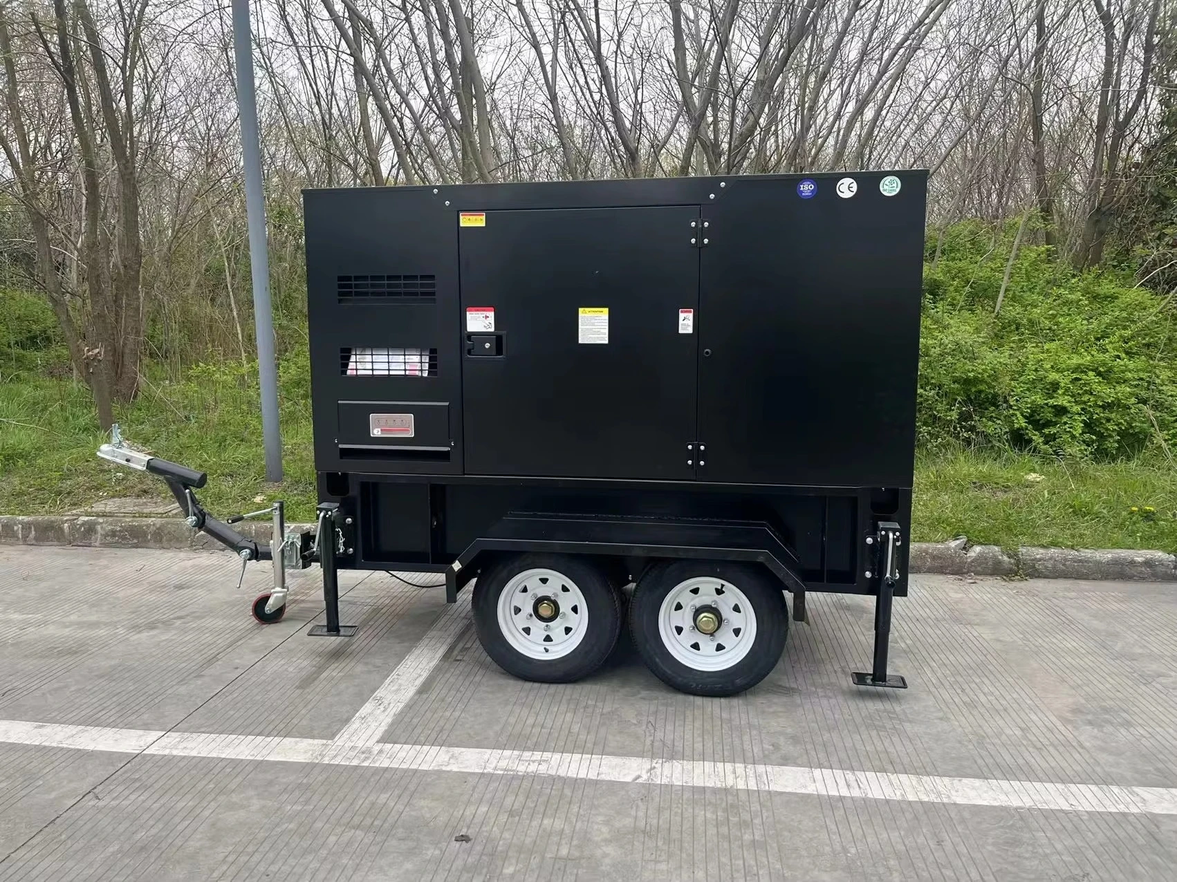 Draagbare Generator Elektrische Plant 60HZ 80kw 100kva Generator Thuis Generator met Yangdong Motor