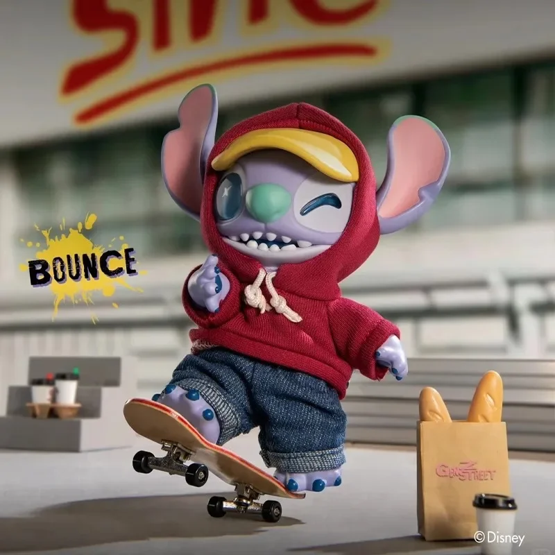 

Натуральная слепая коробка серии Stitch Gen Z Street, коллекционные очаровательные плюшевые игрушки и подвески, подарки, модная загадочная коробка, игрушки, кукла