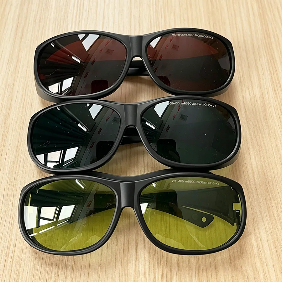 Laser Safety Protective Goggles UV IR Protection Glasses for IPL Hair Removal Fiber Laser Marking Industrial Use