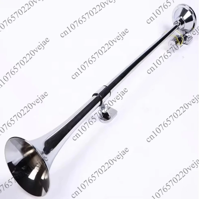 1M Single Round Mouth Single Pole Low Frequency Electric Control Air Horn Set Large Truck Single Pipe Whistle Big Horn