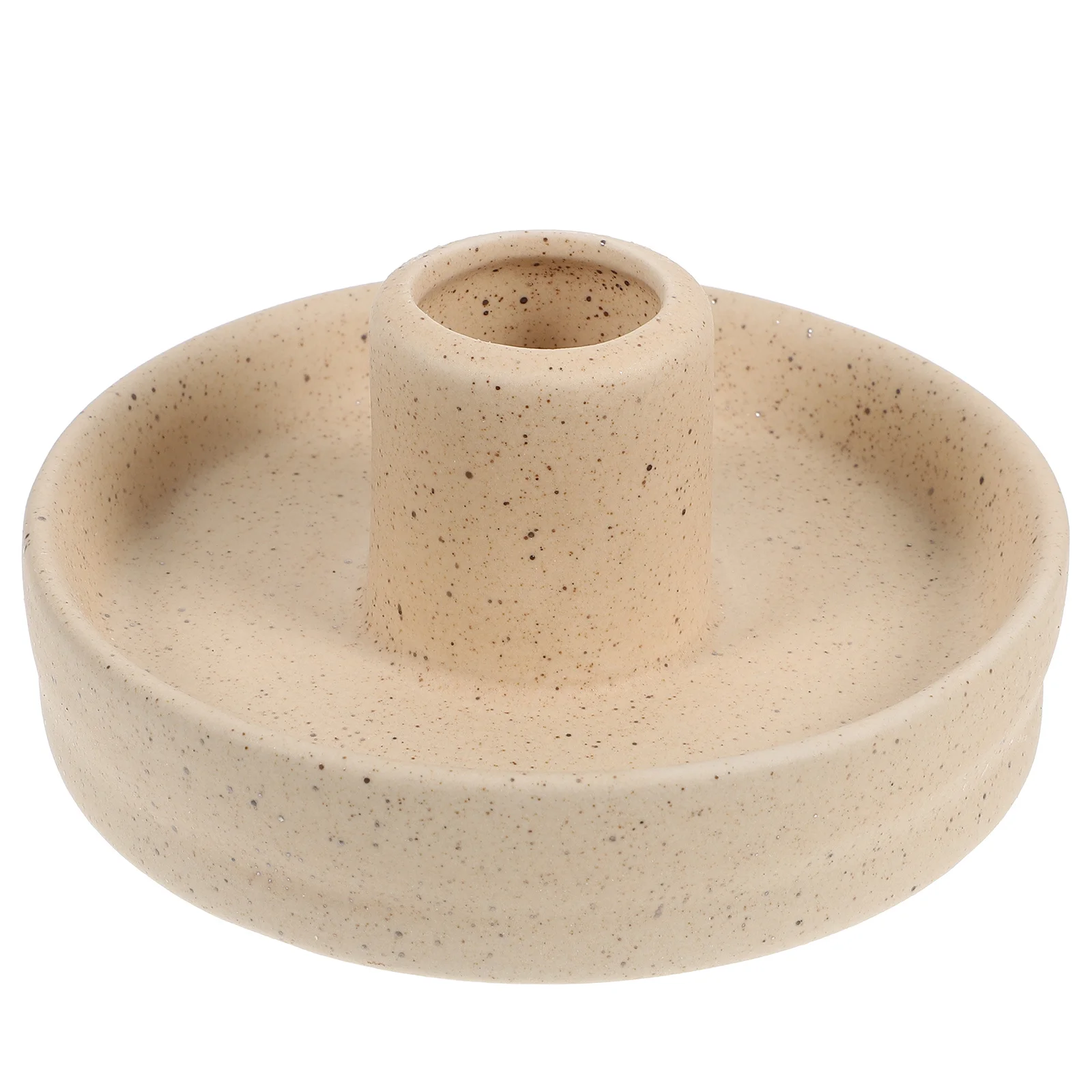 

Ceramic Candlestick Holder Safe Modern Stand for Table Cafe Bar Home Ornament Candlestick Holders