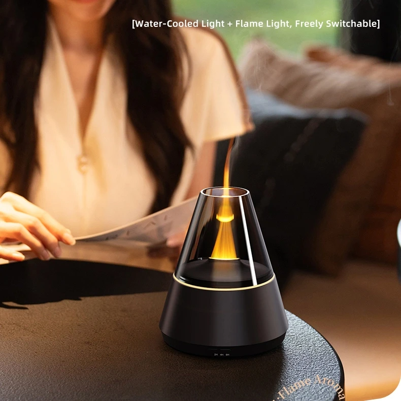 Nuevo humidificador de aire para el hogar, lámpara colorida con carga Usb, difusor de Aroma en aerosol de aceite esencial, humidificadores, máquina de aromaterapia colorida