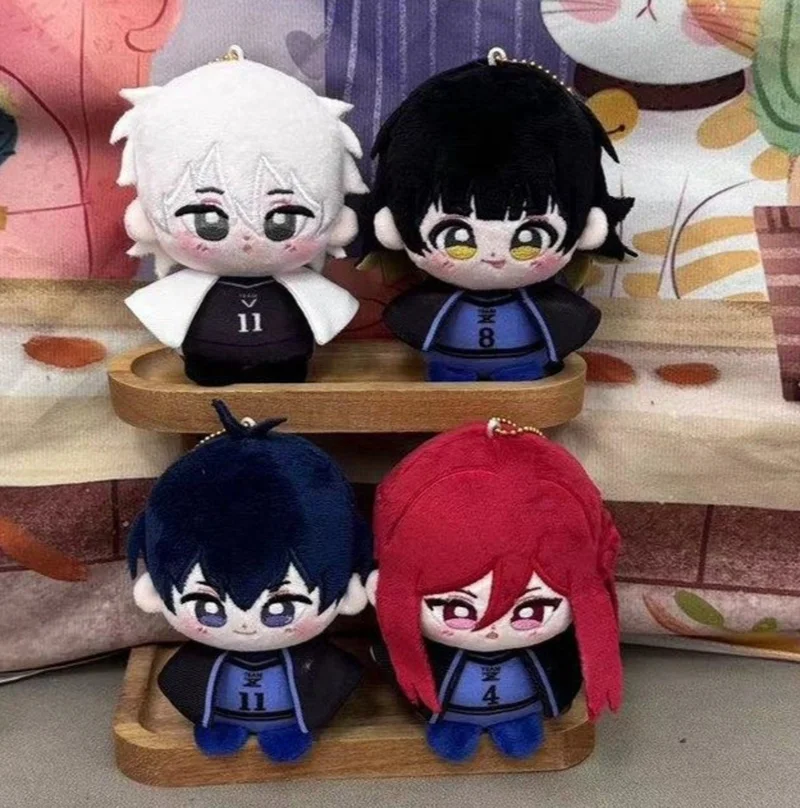 

Брелок-фигурка из аниме «Blue Lock», плюшевая игрушка: Чигирь Хойма, Наги Сейширо, Исаги Йоичи, Бачира Мегуру, хлопковая кукла с принтом