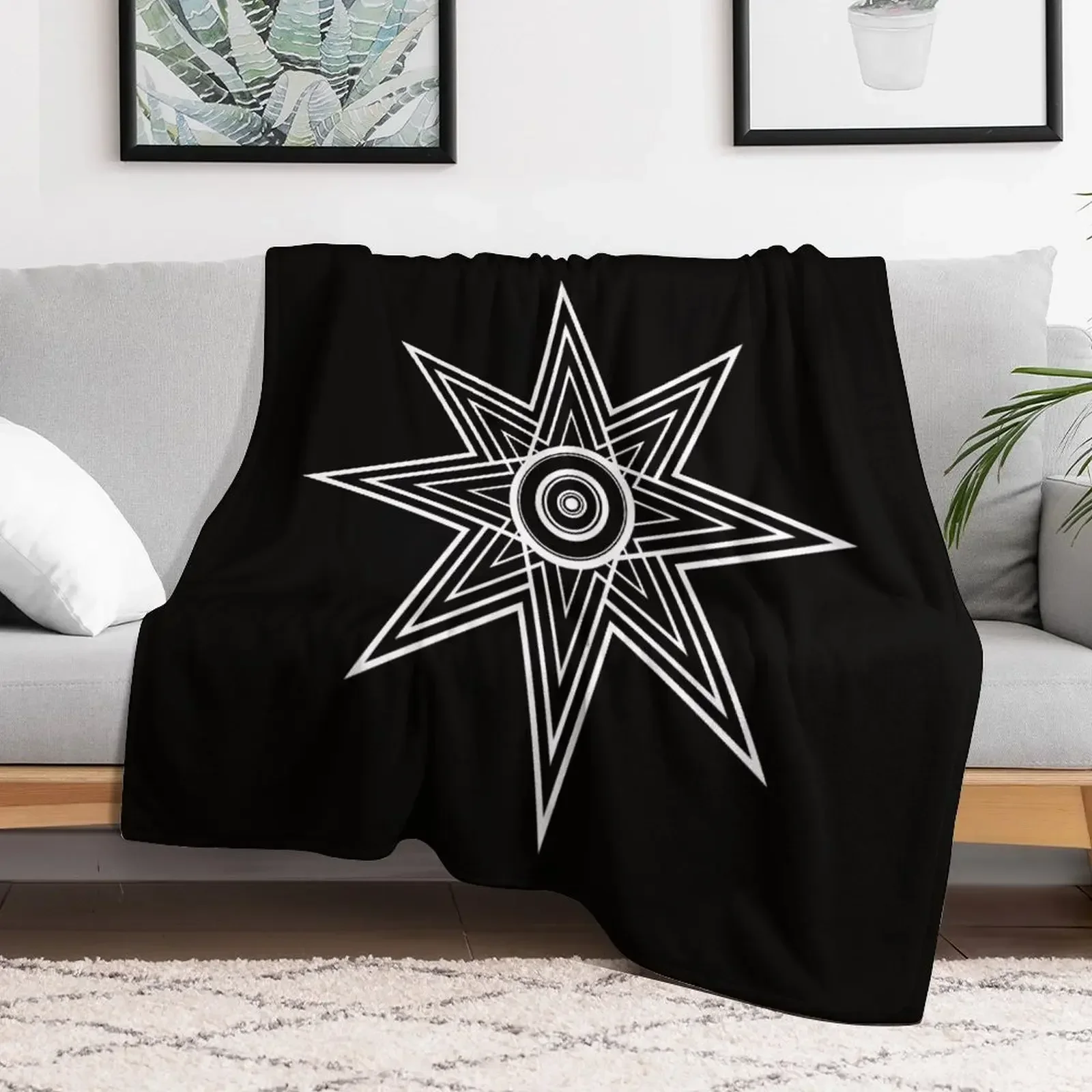 Star of Ishtar Throw Blanket blankets and throws Furrys for sofa Sofa Quilt Blankets