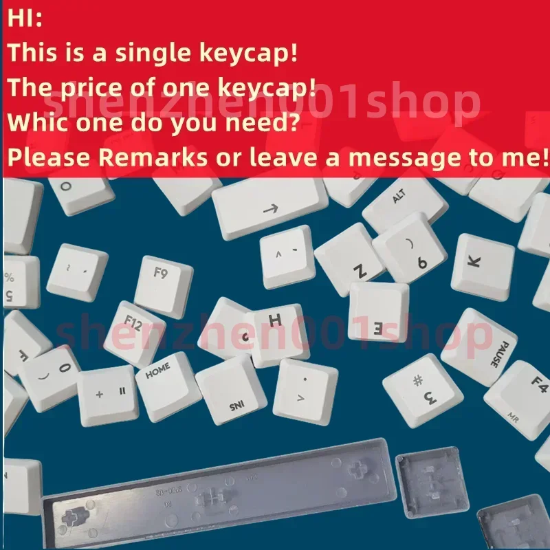 Replacement KEYCAPS  for Logitech  g813 / g815 / g913 / g915 gen 2 low shaft Single keycap or full set keycaps 87keys 109keys